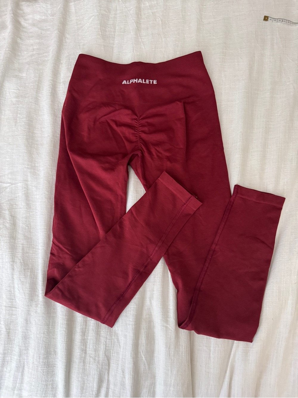 Alphalete Amplify Leggings - Medium/Red